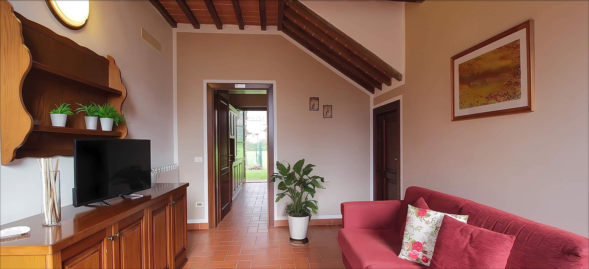 Corte Tommasi - Residence turistico - 102 - Appartamento per vacanze con piscina in Toscana