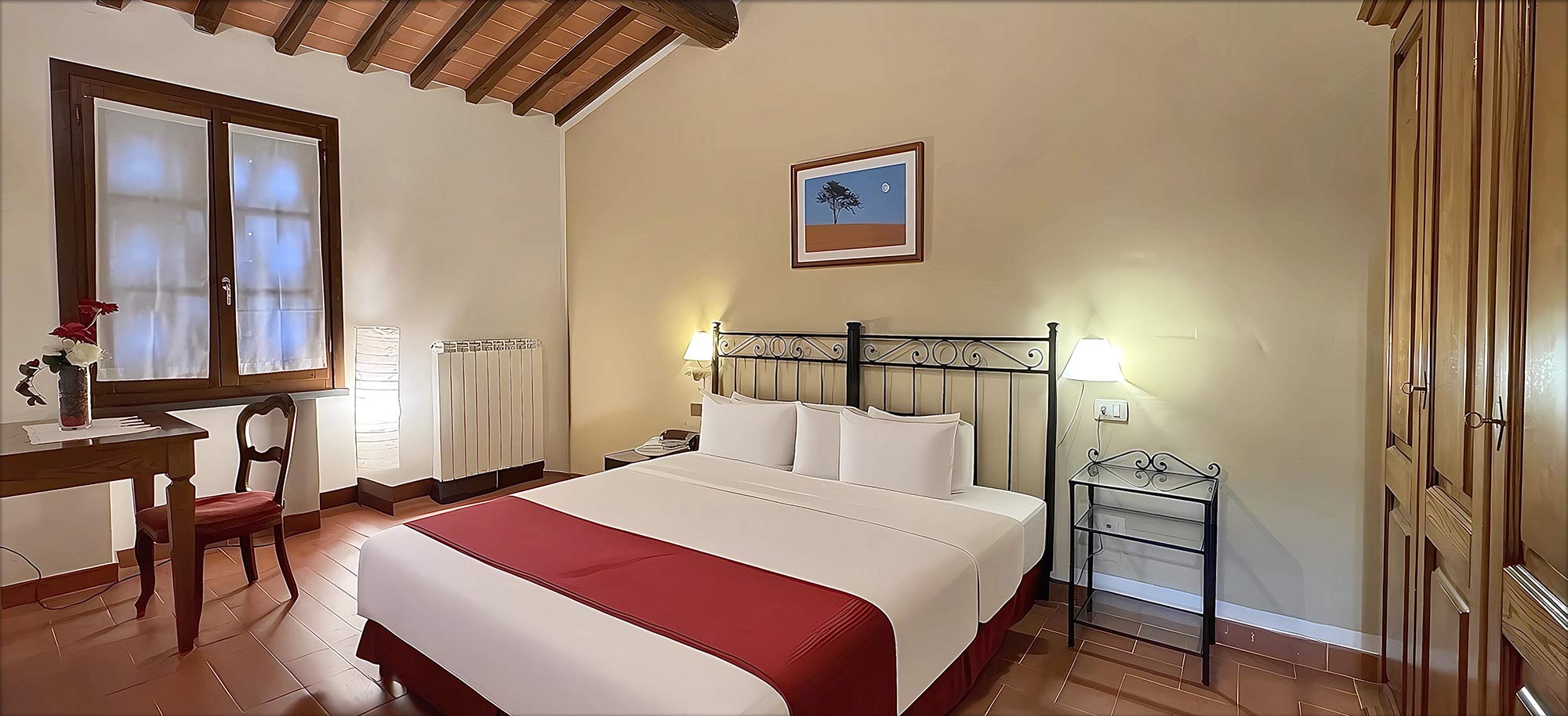 Corte Tommasi - Vakantie-appartementen in Toscane - 207 - Toscaans appartement met zwembad